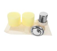 GLEAVI Oil Wiper with Replaceable Fabric for Pancake and Barbecue Cooking Includes Two Inner Cores Base Cloths and Tray Convenient Brush Head for Even Oil Application in Random Color