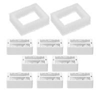 GLEAVI Pet Water Fountain Filter Replacement, 10pcs Activated Carbon Cotton Filters for Cat and Dog Water Dispensers, Compatible with Automatic Pet Waterers for Clean Drinking