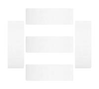 GLEAVI Photo Booth Plastic Bookmark Holders 5Pcs PVC Sleeves with Hole for Students and Party Accessories