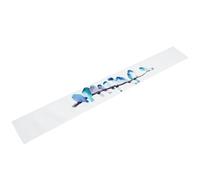 GLEAVI Piano Keyboard Cloth Cover Keyboard Dust Cloth Thickened Cotton and Linen with Bird Pattern, Dustproof and Water-resistant for 88-key Musical Instruments and Pianos