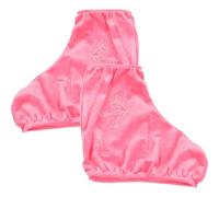 GLEAVI Pink Polyester Ice Skates Covers for Skating Boots