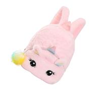GLEAVI Plush 1 Unicorn Backpack Stylish Adorable Pink Kids School Bag Carrying Everyday Essentials Storage Outdoor Use for Girls