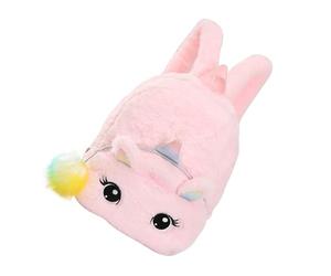 GLEAVI Plush 1 Unicorn Backpack Stylish Adorable Pink Kids School Bag Carrying Everyday Essentials Storage Outdoor Use for Girls