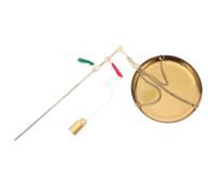 GLEAVI Portable Handheld Chinese Traditional Herb Scale Antique Copper Precision Weight Compact Kitchen and Baking Scale Vintage Manual Craftsmanship for Travel and Outdoor Use