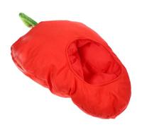 GLEAVI Red Pepper Hat Prop Lightweight Cartoon Cosplay Headgear for Parties Carnivals Dance Performances and Photography Accessories