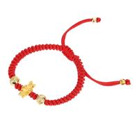 GLEAVI Red String Rabbit Charm Bracelet for Women, Handmade Braided Chinese Zodiac Protection Bracelet, Year of the Rabbit Lucky Thread Jewelry
