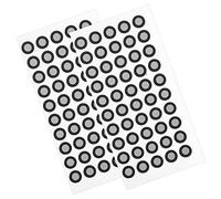 GLEAVI Reflective Film Marking Points 3D Scanning Reference Points for Metrology and Reverse Engineering High Reflective PET Stickers Black