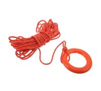 GLEAVI Rescue Floating Rope Reflective Orange Polyester Plastic Metal Rope with Enhanced Reflective Visibility and Quick Deployment for Fishing and Boating, Water Enthusiasts