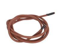 GLEAVI Retro Vintage Lamp Pendant Rope Cable Cord 2m Brown round Braided Wire for Hanging Light Accessories DIY Indoor Lighting