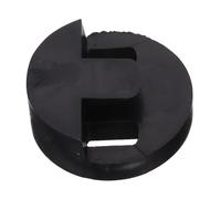 GLEAVI Rubber Violoncello Practice Mute for Cello Bridge Flexible Black Rubber Cello Mute Will Not Scratch Violoncello for Beginner Practice during Graduation Period