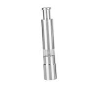 GLEAVI Salt and Pepper Grinder Spice Mill Stainless Steel Manual Thumb Press One Hand Operation, Refillable for Kitchen and Restaurant Use