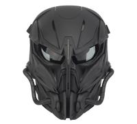 GLEAVI Science Fiction Full Face Adjustable Vigilante Mask Black Breathable Movie Prop Cosplay Decorative Costume for Halloween and Outdoor Events