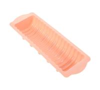 GLEAVI Silicone Caterpillar Ribbed Loaf Pan for Hot Dog Bread Baking Flexible Non Stick DIY Cake Mold Oven and Microwave Safe Bakeware for Dessert and Pastry Making Random Color