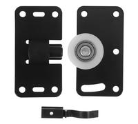 GLEAVI Sliding Cabinet Door Rollers Small Size Sliding Door Pulley Set for Wardrobe and Cupboard Cabinet Guide Pulleys Suitable for Fitted Wardrobes