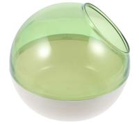 GLEAVI Small Hamster Sand Bath Box Gerbil Toilet Bathing Container Small Pet Bathroom Cage Accessory for Digging and Bathing