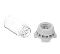 GLEAVI Small Reptile Feeder Ant Water Dispenser Saves Time and Effort Reusable Plastic and Glass 1.97X1.30X1.30In Ants Keeping Suitable for Snakes and Centipedes