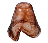 GLEAVI Small Vintage Glass Light Shade Lighting Artistic Accessory for American-Style Homes Glass Lampshade for Bars Hallways and Bedside Use