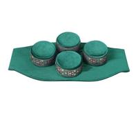 GLEAVI Smoke-free Moxa-wool for Comfortable Band Moxibustion Smoke Cloth Indoor Moxa Therapy with Prevention, Green Cloth Material Suitable for Traditional Chinese Sessions