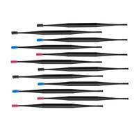 GLEAVI Spiral Soft Silicone Ear Wax Removal Kit 18Pcs Double Sided Ear Tool with Brush for Elders and Reusable for Everyday Use