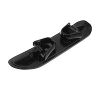 GLEAVI Stroller Ski Attachment Black, Winter Outdoor Glider Board for Stroller Wheels 4.7"-19.7", Walker Skis Snow Sled Accessory for Strolling on Snow and Ice