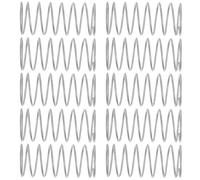 GLEAVI Toilet Flush Valve Button Springs Coil Springs 20pcs Stainless Steel with Silent Functionality and Smooth Operation Heavy Duty for DIY Plumbing Maintenance Suitable for Bathroom