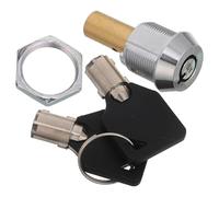 GLEAVI Vending Machine Lock Set with Tubular Keys Replacement for Candy Dispensers Gumball Machines Cylinder Cam Lock Door Security