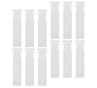 GLEAVI Vertical Blind Repair Stems 12pcs Replacement Parts for Broken Slats Installation PP for Home Window Blinds