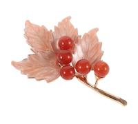 GLEAVI Vintage Maple Leaf Brooch Pin for Women Retro Suit Accessory Delicate Lapel Pin for Autumn and Thanksgiving Wear