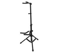GLEAVI Violin Stand Vertical Violin Support Bracket Foldable Self-locking Gravity Floor Stand Telescopic Black Portable Storage