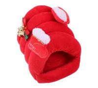 GLEAVI Warm Pet Nest for Winter Hamster Warm House and Bed for Small Pets like Rabbits and Hamsters Cozy Hideout for Cold Days Random Style