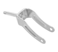 GLEAVI Wheelchair Front Wheel Fork Bearings, Metal Front Castor Wheel Replacement Part for Manual and Electric Wheelchairs, Silver Mobility Scooter Accessory for Adults