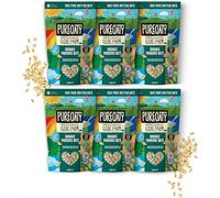 Glebe Farm Gluten Free PureOaty Organic Porridge Oats 6PK, Healthy Wholegrain For Slow Release Energy, 100% British, All-Natural & High In Fibre, Tasty Porridge, No Nasties, 6x 450g