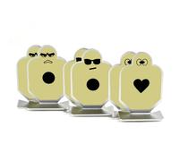 GLECTICAL 6Pcs Targets - Metal Tactical Practice Target Training for Indoor Outdoor