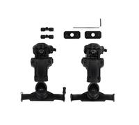 GLECTICAL Fast Helmet ARC Rail Adapter Suspension Headphones Bracket Earmuffs Support, Accessories for Tactical Pickup Headset for OpsCoreArc Team WendyMlok