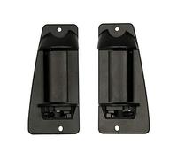 Gledewen Extended Cab Door Handle Rear Left Driver and Right Passgenger Side | for 1999-2007 Chevy Silverado GMC Sierra 1500 2500 3500 | Replaces# 15758171, 15758172