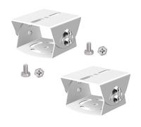 GledeYeTec 2D Adjustable Security Surveillance CCTV Camera Mounting Bracket Duckbill Head Universal Joint Bracket Crossbar Adapter (2D Aluminum Alloy Mount Adapter)