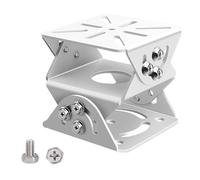 GledeYeTec Heavy Duty CCTV Security Camera 3D Joint Mount, Universal Joint Bracket Surveillance Security Camera Base Bracket for PTZ Dome Surveillance Camera (3-axis Joint Mount)