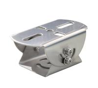 GledeYeTec Universal Wall Pole Joint Mount Adaptor, Universal CCTV Camera Mount Bracket Adjustable Extension Adapter for CCTV Surveillance Camera (2D Stainless Steel Mount Adapter)