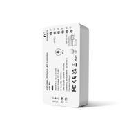 GLEDOPTO ESP32 WLED LED Controller with Mic Microphone DIY Lighting Music Dynamic Modes APP Control for WS2811 WS2812 SK6812 TM1814 WS2813 WS2815 Addressable FCOB LED Strip Lights (010WL-Mic)