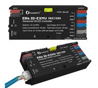 GLEDOPTO ESP32 WLED LED Strip Controller with Ethernet Music Sound Reactive UART 20A Pluggable Fuse for WS2811 WS2812 SK6812 WS2815 Digital Addressable RGB IC Strip Light (616WL)