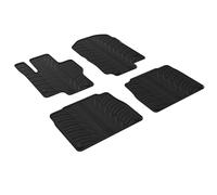 Gledring 0512 Set of Rubber Mats Compatible with Mercedes GLS (X167) 2019- (T Profile 4 Pieces + Mounting Clips)