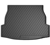 Gledring Rubbasol (Rubber) Trunk mat compatible with Toyota RAV4 V 2019- excl. PHEV & Suzuki Across PHEV 2020- (Upper variable floor & with spare wheel), Black