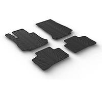 Gledring GL 0504 Rubber Car Mats Set,Black