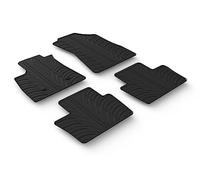 Gledring Rubber car mats set compatible with Renault Austral-e E-Tech Hybrid 2022- (T profile 4-pieces)