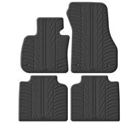 Gledring Rubber car mats set LHD compatible with BMW 2-Series F46 Gran Tourer 2015- (T profile 4-pieces + mounting clips)