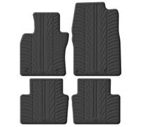 Gledring Rubber car mats set LHD compatible with Mazda 3 2/2019- (T profile 4-pieces + mounting clips)