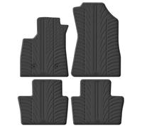 Gledring Rubber car mats set LHD compatible with Renault Austral-e E-Tech Hybrid 2022- (T profile 4-pieces)