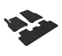 Gledring Rubber car mats set LHD compatible with Tesla Model Y 2020-2025 (T profile 4-pieces)
