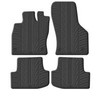 Gledring 0707 Set of Rubber Mats Suitable for Audi A3 (8Y) Sportback/Saloon 2020 - Excl. MHEV (T Profile 4 Pieces + Mounting Clips)