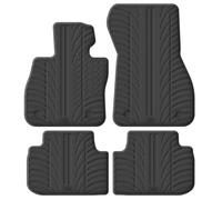 Gledring Set of rubber mats compatible with BMW 2 Series F44 Gran Coupe 2020 (T profile 4 pieces + mounting clips)